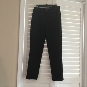 Gloria Vanderbilt Black Denim Jeans- size 10